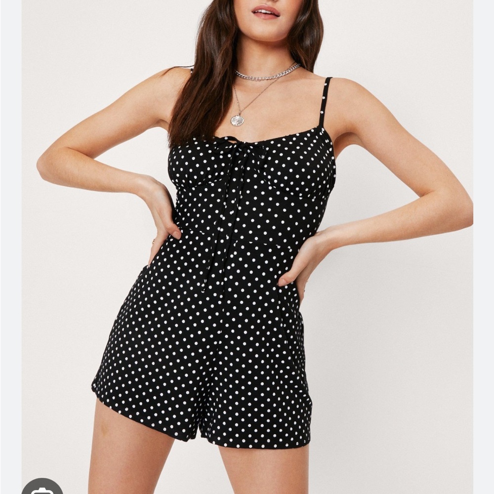 Black Playsuit NWT